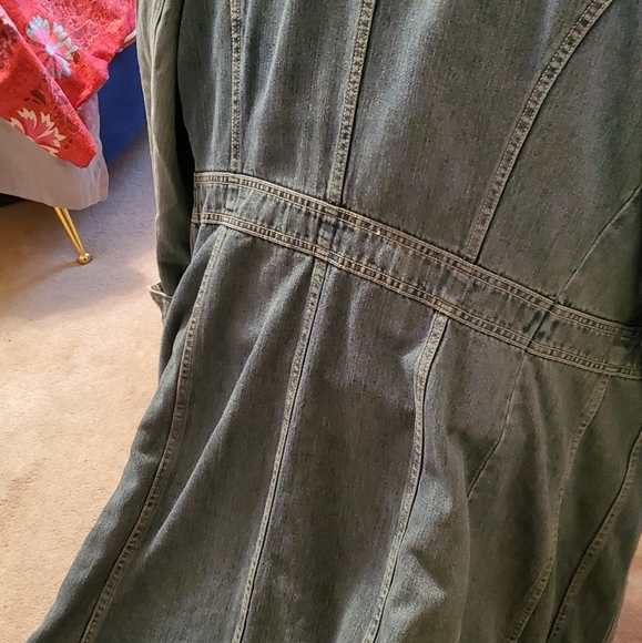 Vintage Tommy Hilfiger Jean Jacket/Duster - Picture 8 of 8